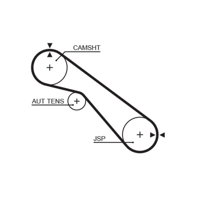 Courroie De Distribution Gates 5405xs