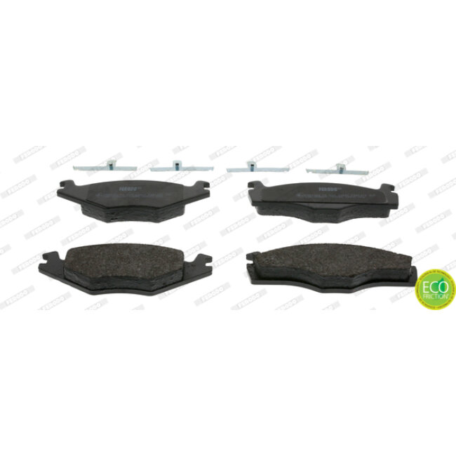 4 Plaquettes De Frein Ferodo Fdb1072