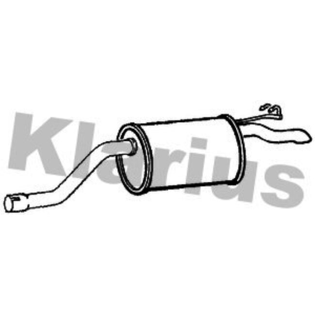 Silencieux Arrière Klarius 230829