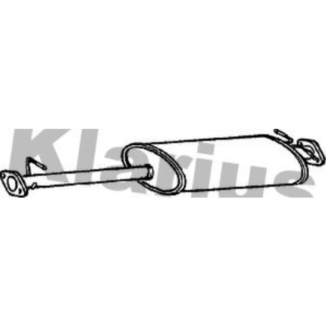 Silencieux Intermédiaire Klarius 250630