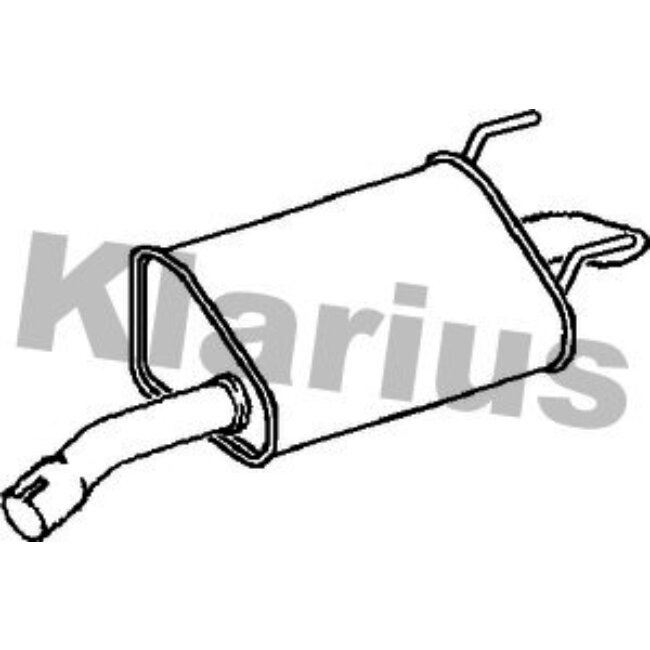 Silencieux Arrière Klarius 210808