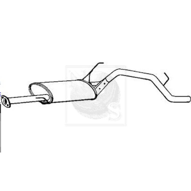 Silencieux Arrière Nps D430u43