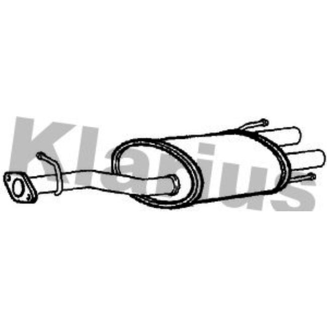 Silencieux Arrière Klarius 240853