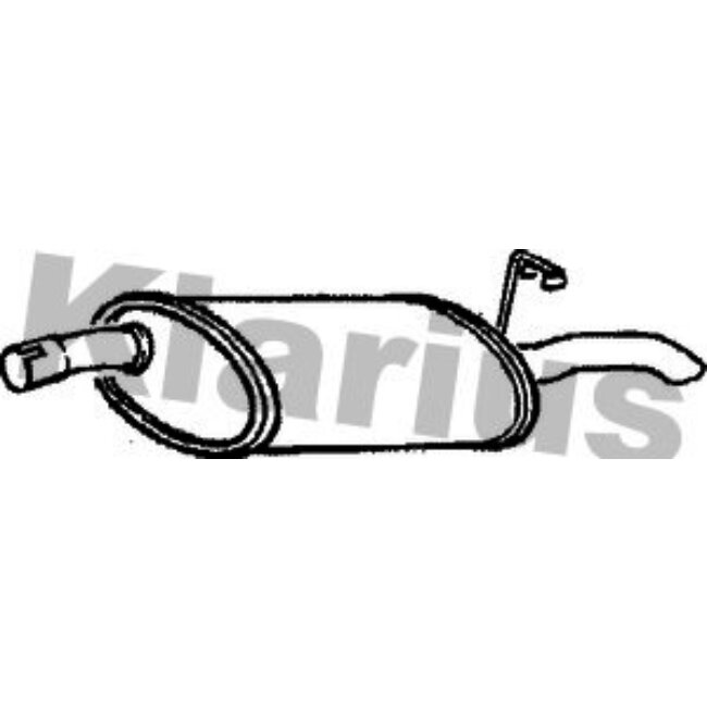 Silencieux Arrière Klarius 210078