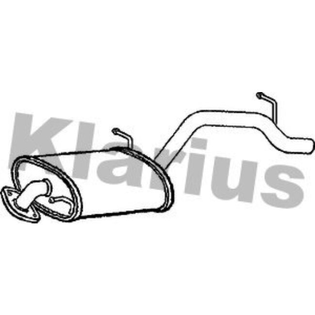 Silencieux Arrière Klarius 240895