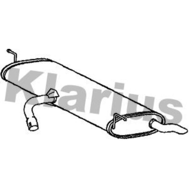 Silencieux Arrière Klarius 220828