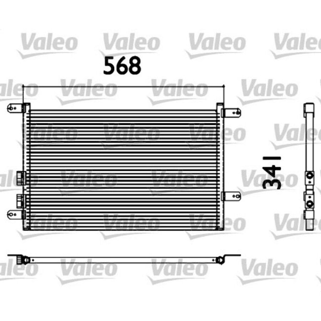 Condenseur Valeo 817527