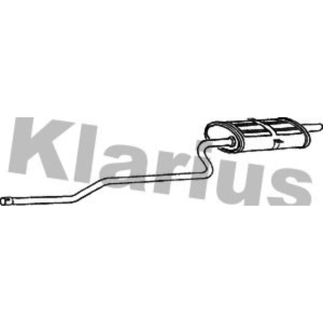 Tube D'échappement Klarius 260713