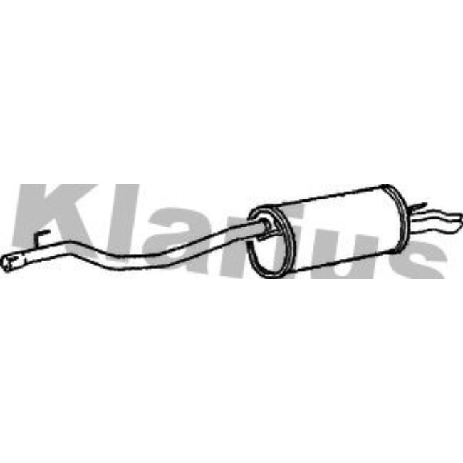 Tube D'échappement Klarius 250546