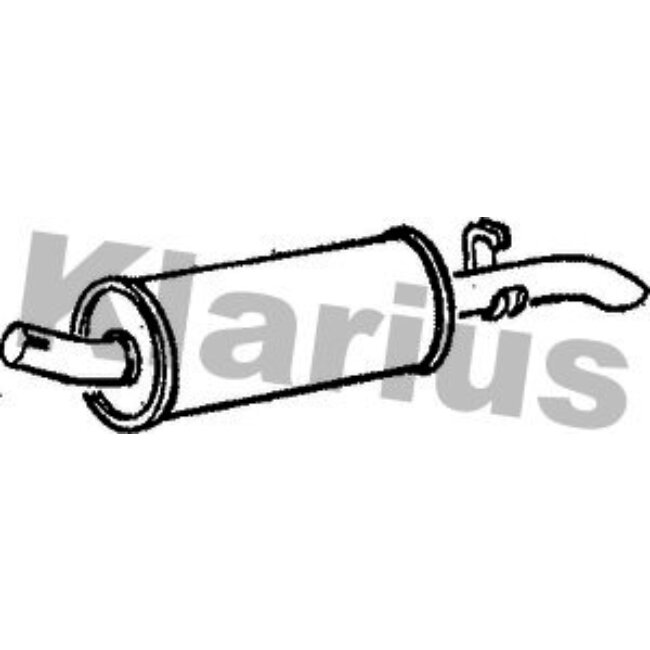Tube D'échappement Klarius 210238