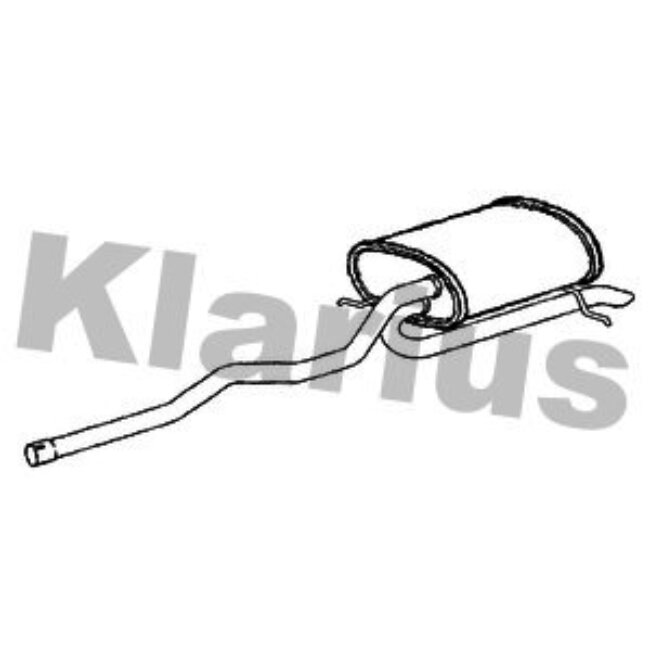 Silencieux Arrière Klarius 260923