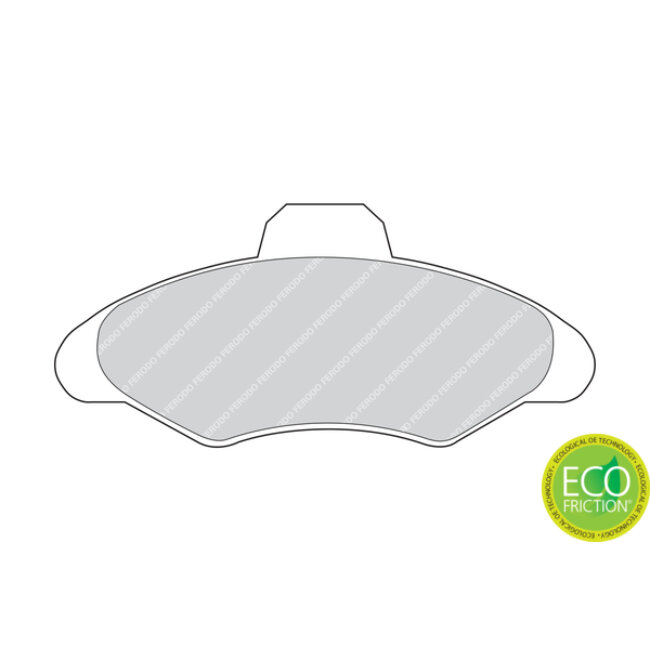 4 Plaquettes De Frein Ferodo Fdb617