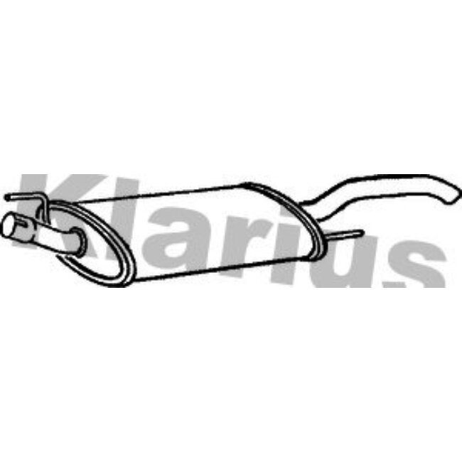 Silencieux Arrière Klarius 230497