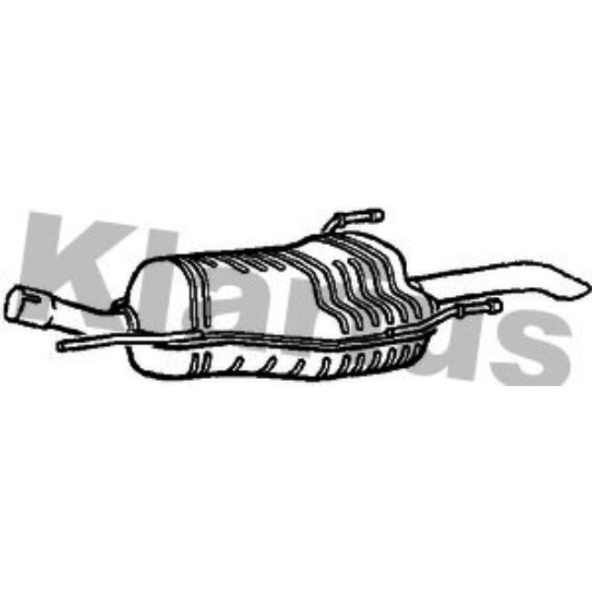 Silencieux Arrière Klarius 221136