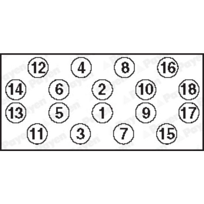 Jeu De Vis De Culasse Payen Hbs288