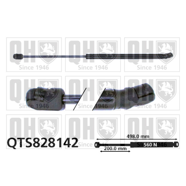 Vérin De Coffre Quinton Hazell Qts828142