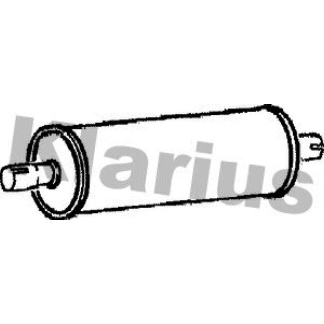 Silencieux Intermédiaire Klarius 210600