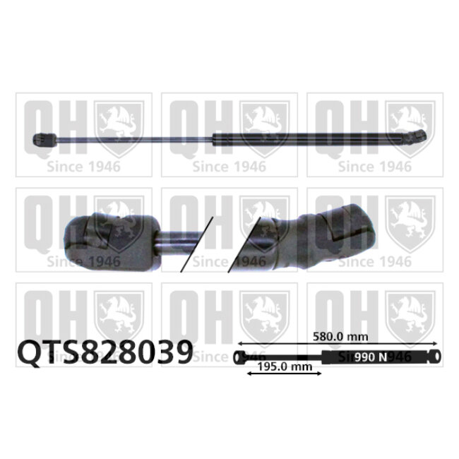 Vérin De Coffre Quinton Hazell Qts828039