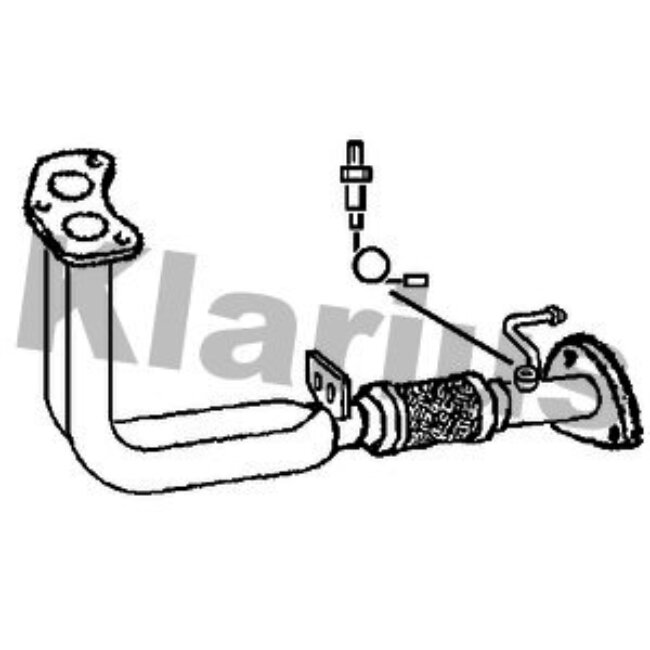 Tube D'échappement Klarius 301377