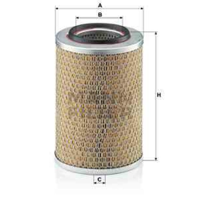 Filtre À Air Mann-filter C17201/2