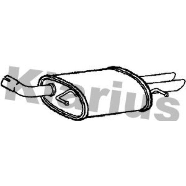 Silencieux Arrière Klarius 221110