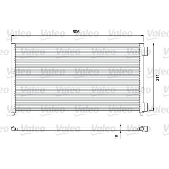 Condenseur Valeo 818017