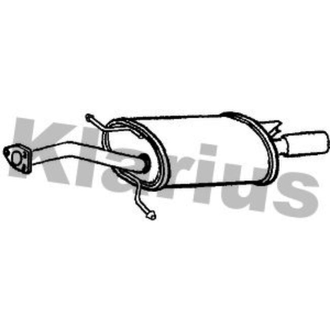 Silencieux Arrière Klarius 220516