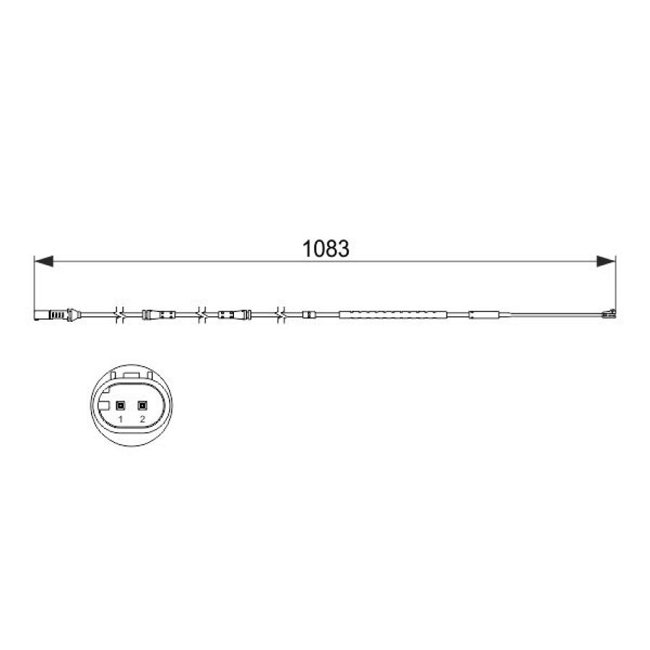 Témoin D'usure Bosch 1987473500