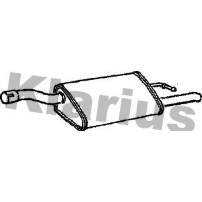 Silencieux Arrière Klarius 220635