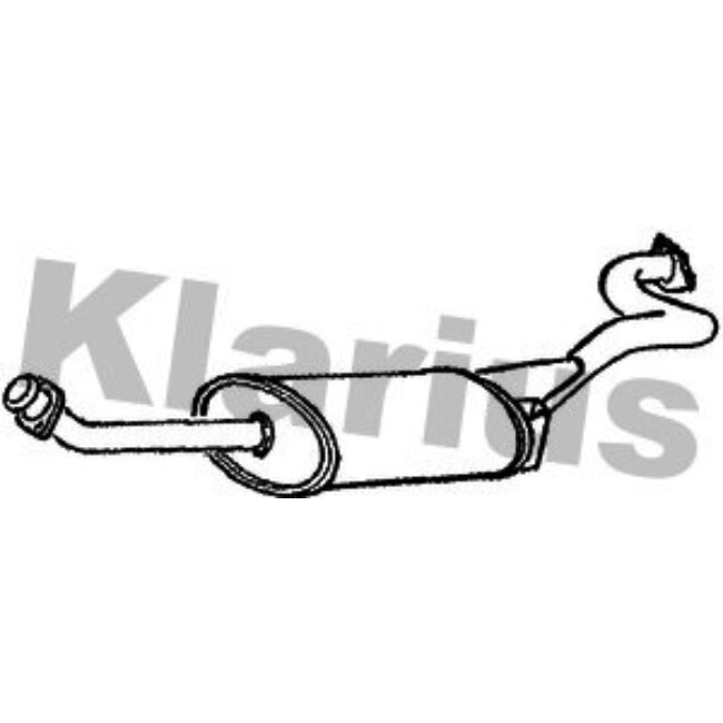 Silencieux Intermédiaire Klarius 250053