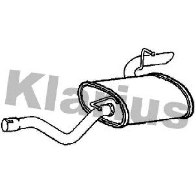 Silencieux Arrière Klarius 231136