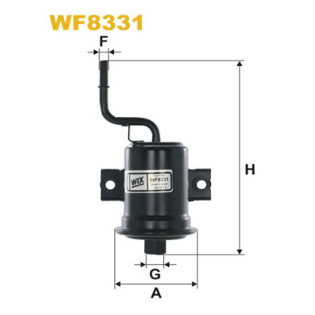 Filtre À Carburant Wix Wf8331