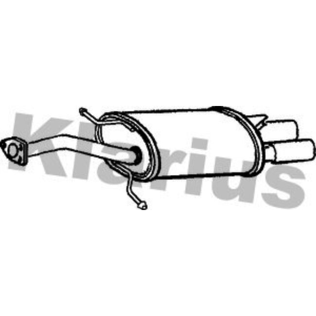 Silencieux Arrière Klarius 230820