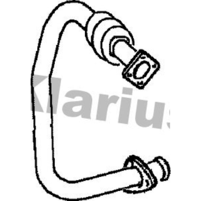 Tube D'échappement Klarius 120367