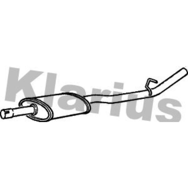 Silencieux Intermédiaire Klarius 230644