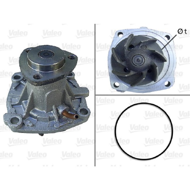 Pompe À Eau Valeo 506589
