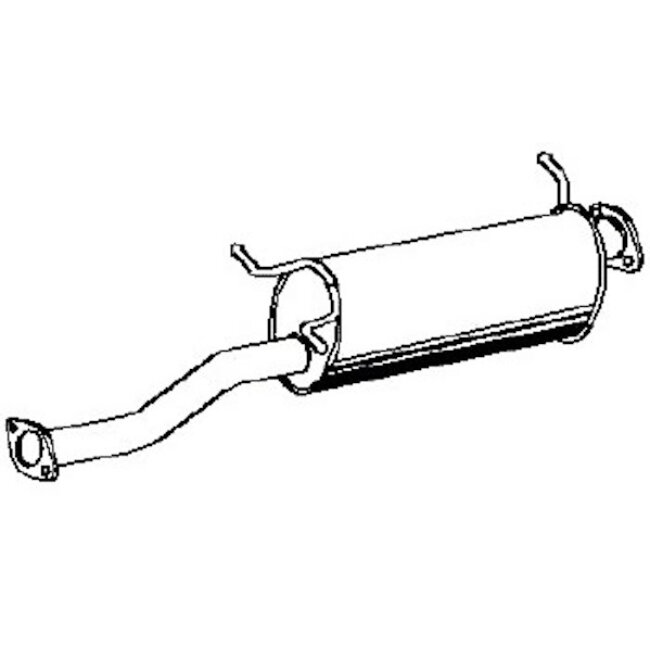 Silencieux Arrière Nps M430a209