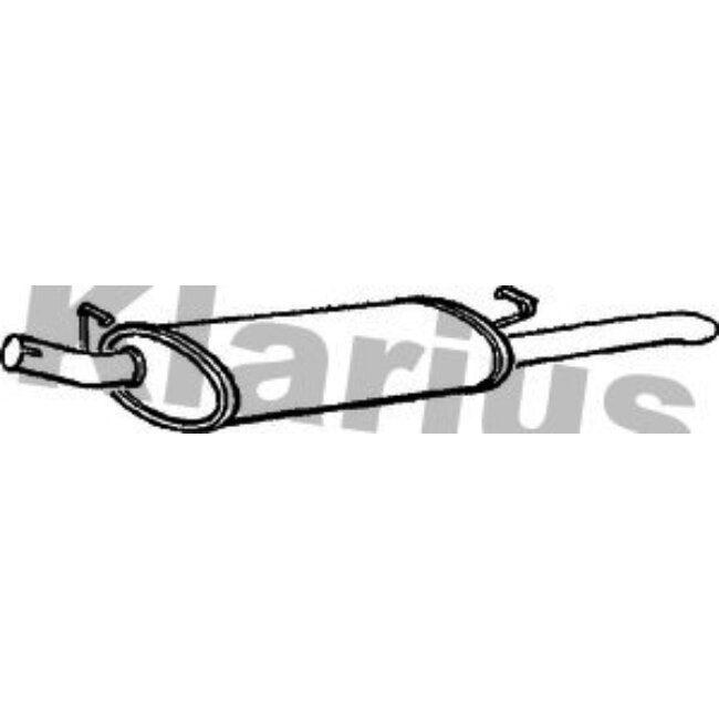 Silencieux Arrière Klarius 220263