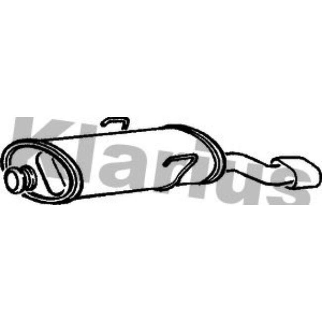 Silencieux Arrière Klarius 210686