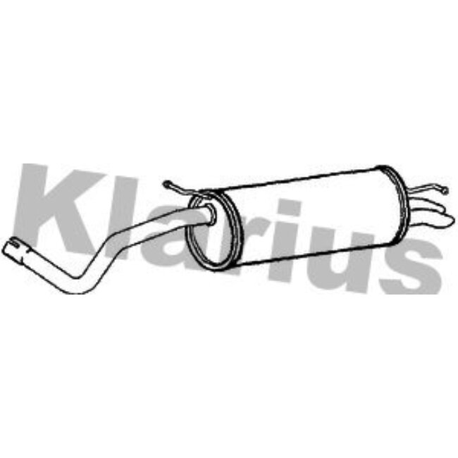 Silencieux Arrière Klarius 231005
