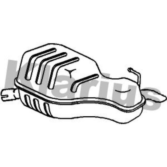 Silencieux Arrière Klarius 210853