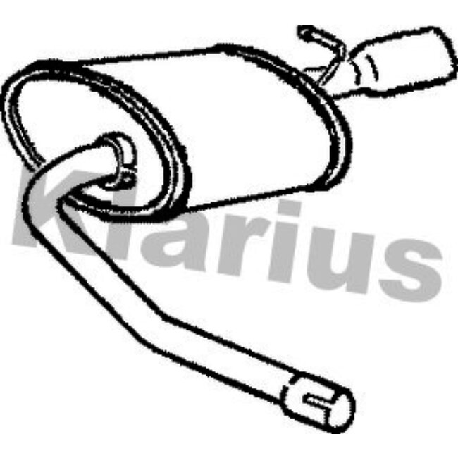 Tube D'échappement Klarius 210714