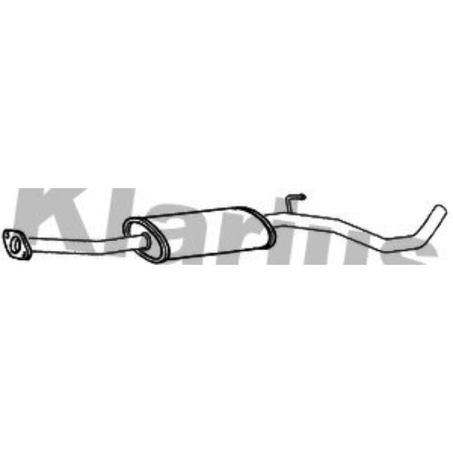 Tube D'échappement Klarius 250710