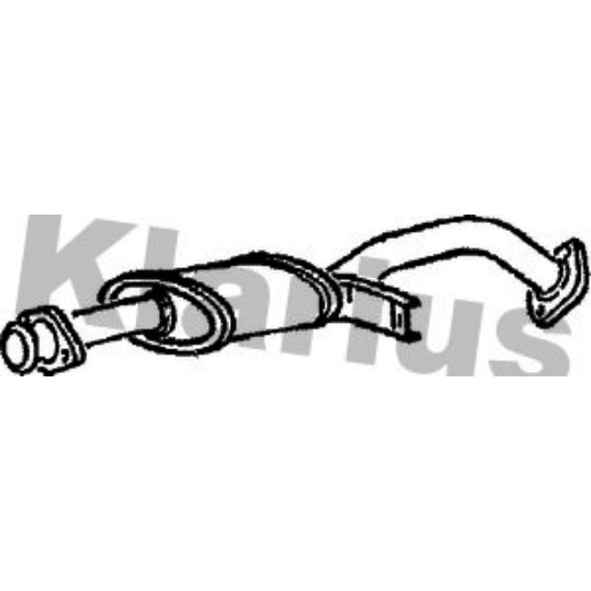 Silencieux Intermédiaire Klarius 210024