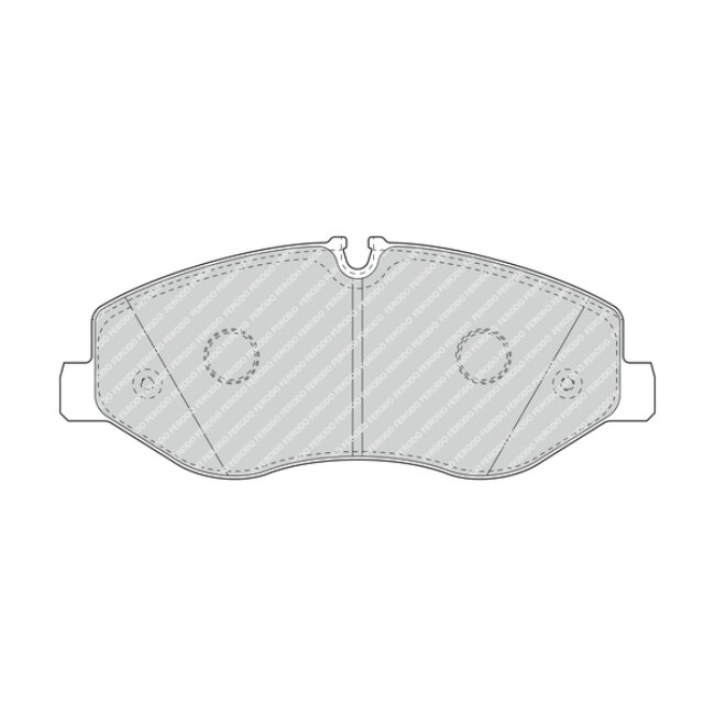 4 Plaquettes De Frein Ferodo Fvr4375