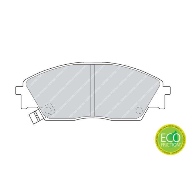 4 Plaquettes De Frein Ferodo Fdb598