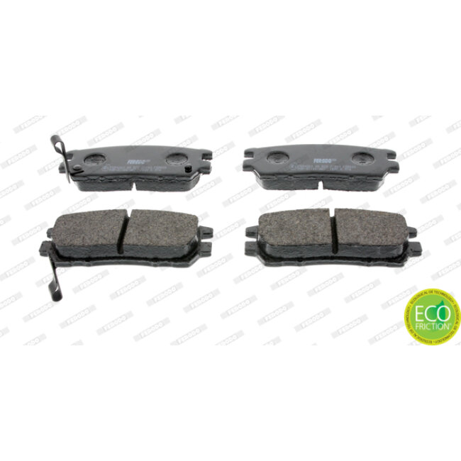 4 Plaquettes De Frein Ferodo Fdb804