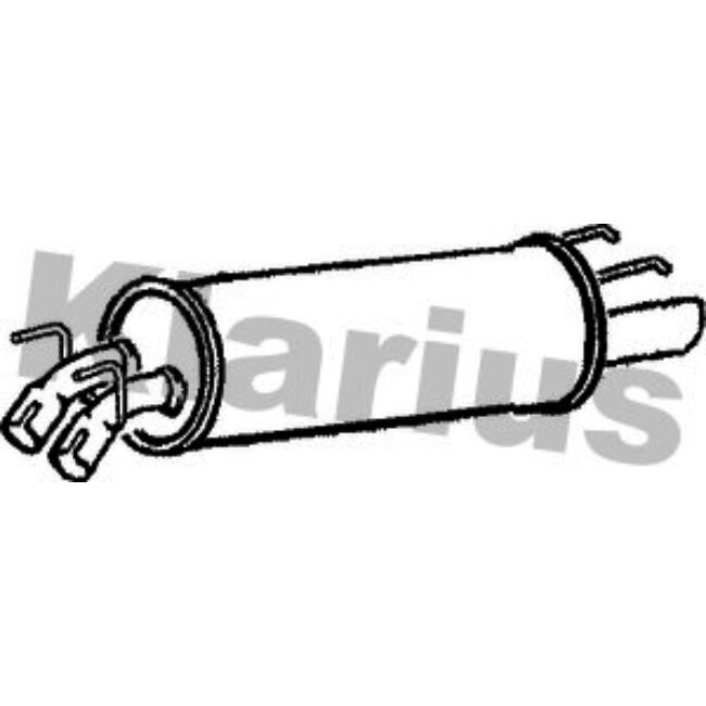 Silencieux Arrière Klarius 220763