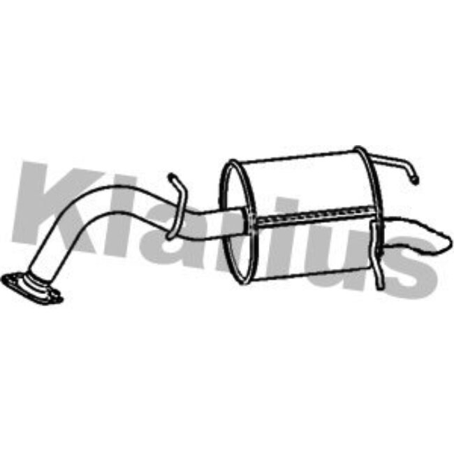 Silencieux Arrière Klarius 231107