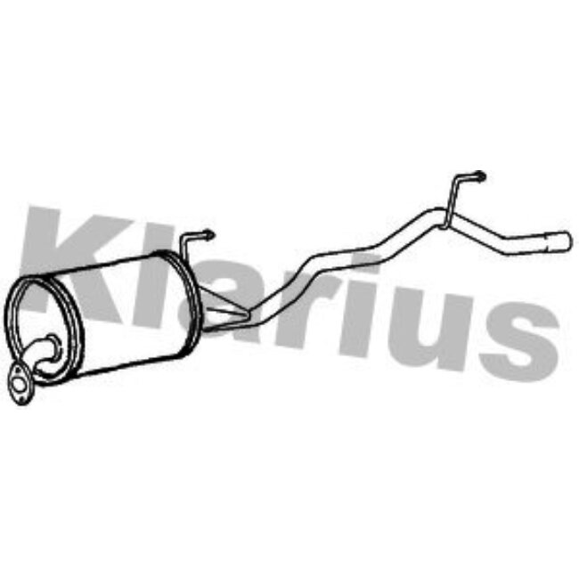 Silencieux Arrière Klarius 240739